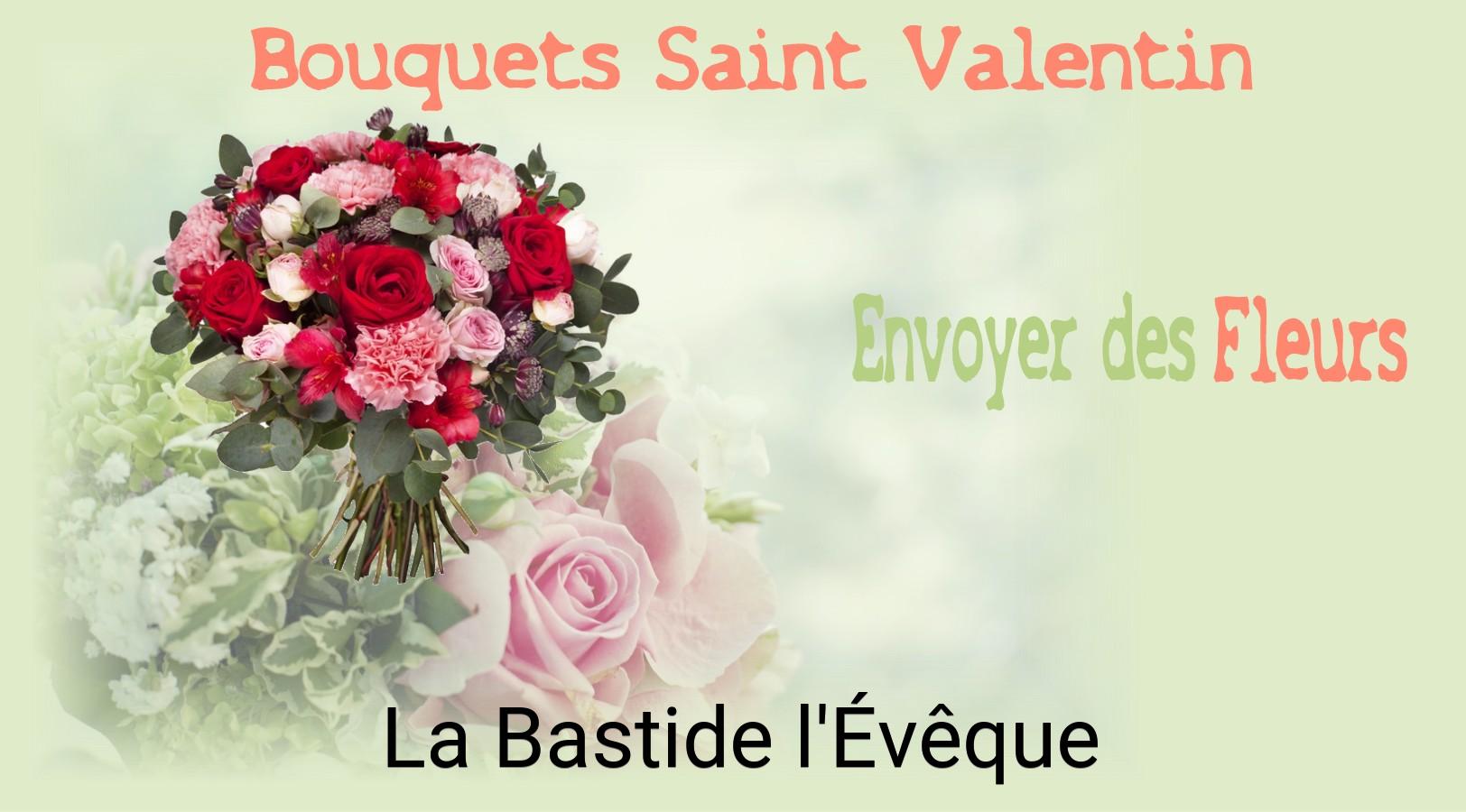 Roses de Saint-Valentin livrées à La Bastide-l'Évêque